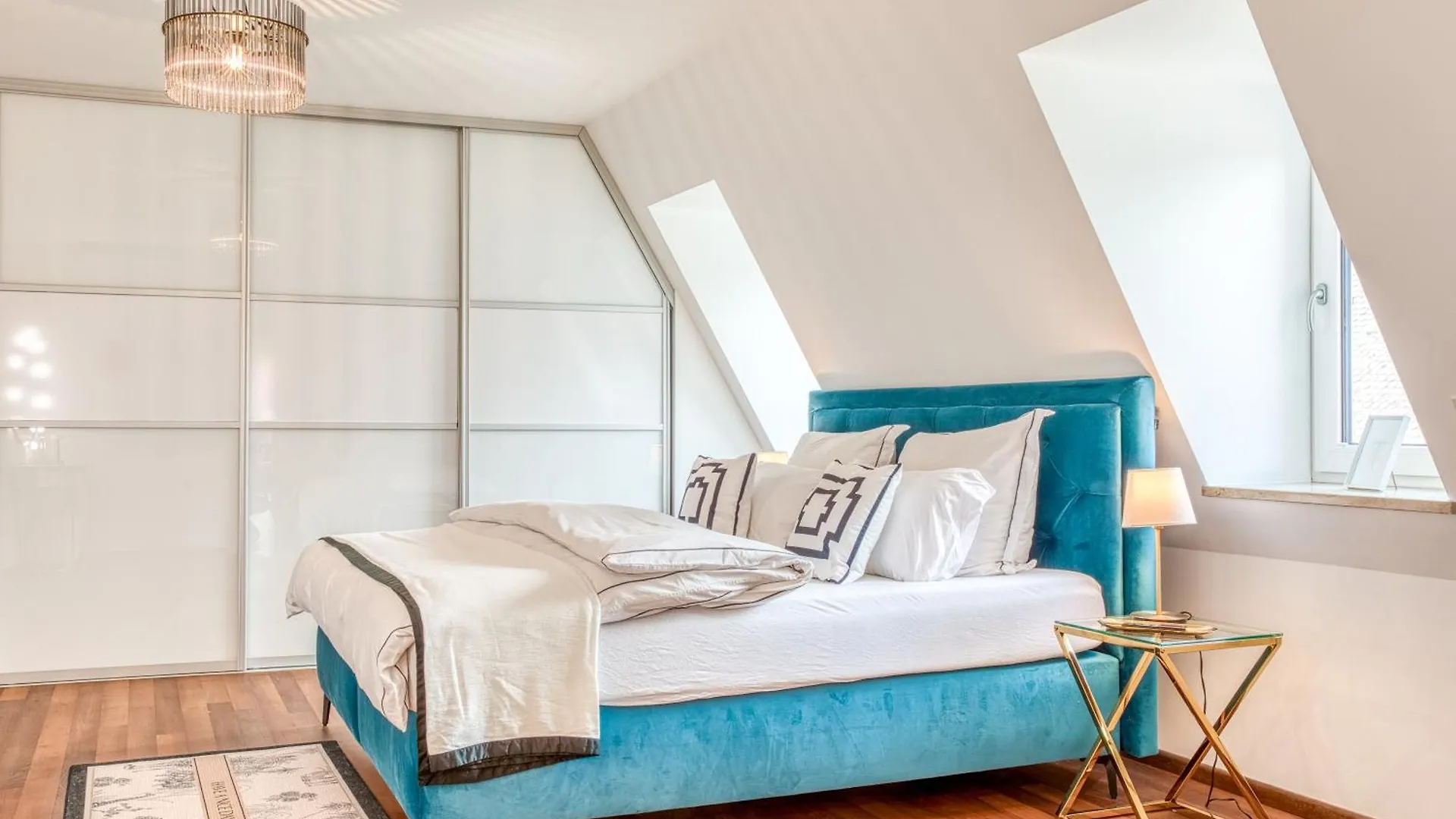 Apartmán Luxury Penthouse In The Center Norimberk Německo