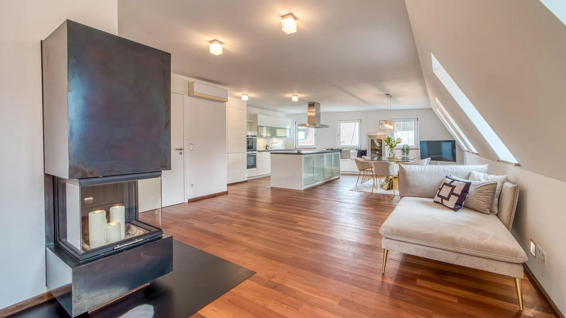 Apartmán Luxury Penthouse In The Center Norimberk